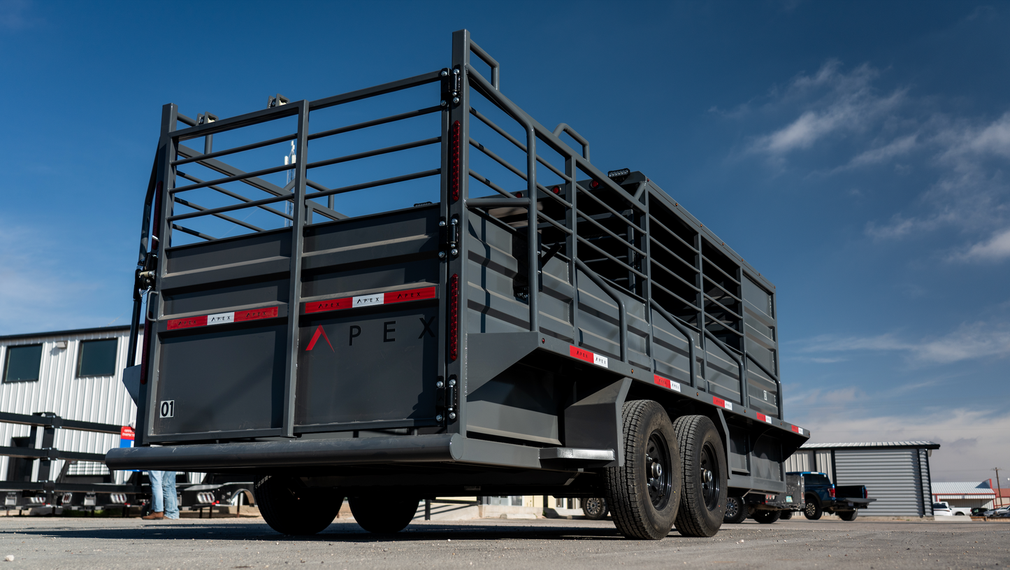 "The Rancher" Apex Livestock Trailer