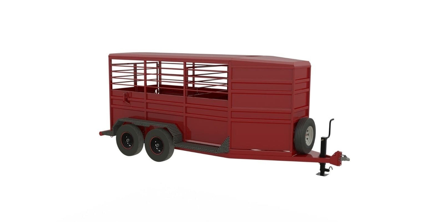 Bumper Pull Livestock Trailer