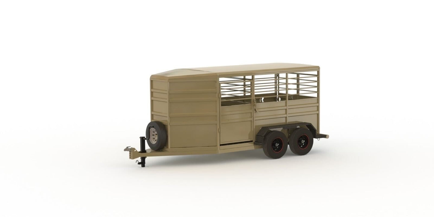 Bumper Pull Livestock Trailer