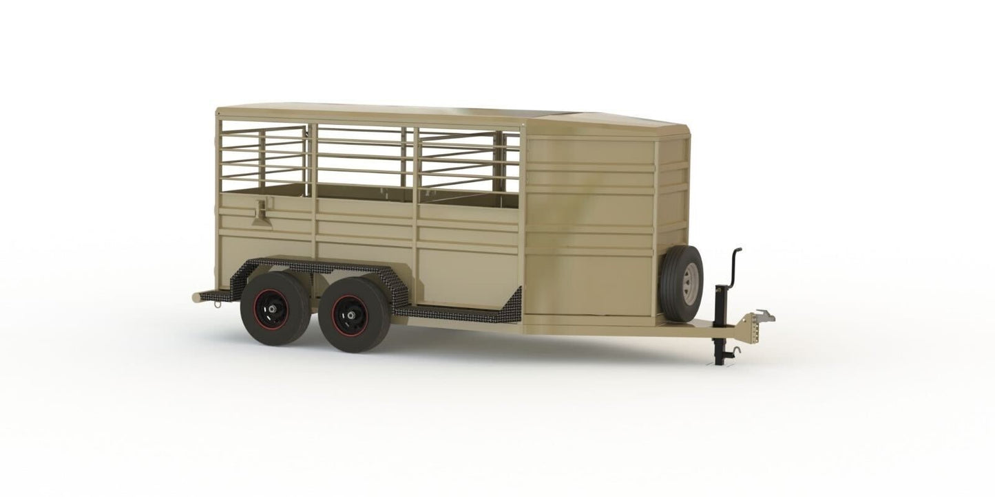 Bumper Pull Livestock Trailer